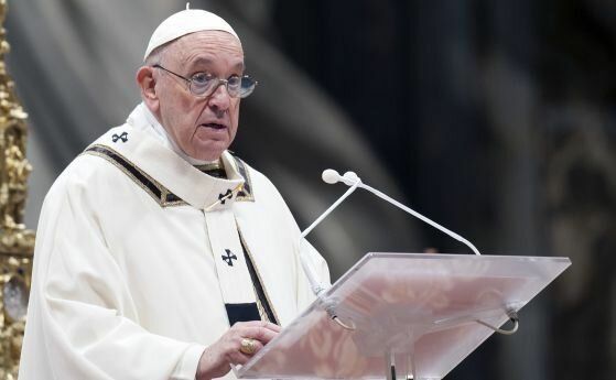 Папа Франциск призова Путин да спре спиралата от смърт