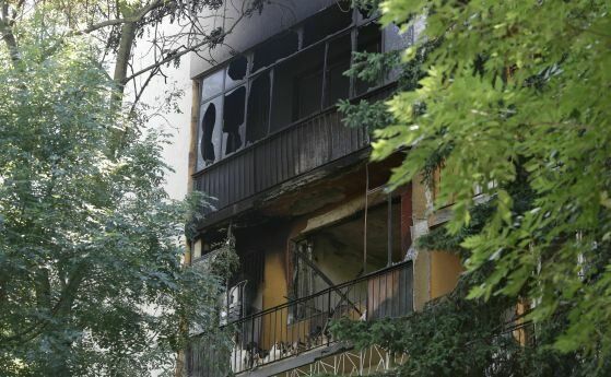 Опожарен апартамент на ул. Богатица в София, 24 юни 2022 г.