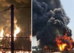 Дрон над руски цистерни: Петролна база в Брянска област избухна в пламъци тази нощ