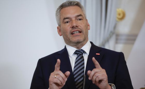 Канцлерът Нехамер препотвърди позицията на Австрия за ветото срещу България и Румъния за Шенген