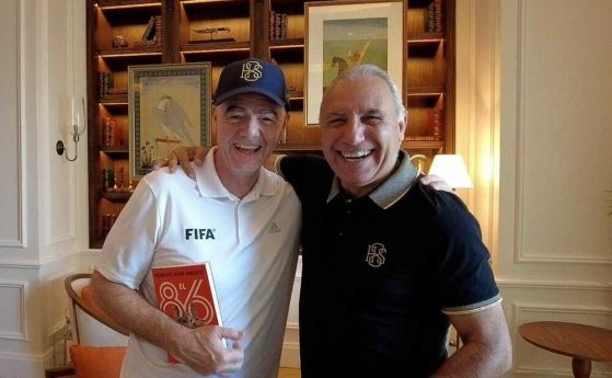 Стоичков се срещна с шефа на ФИФА