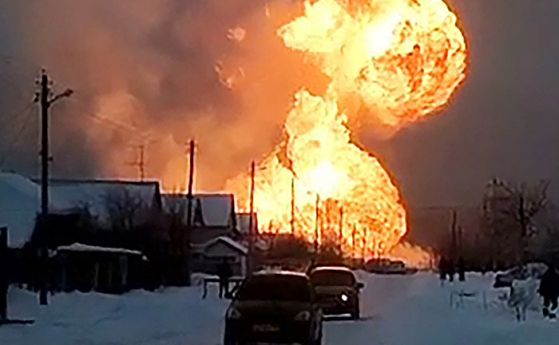 Взрив на газопровода Уренгой-Ужгород на територията на Чувашия, трима души са загинали