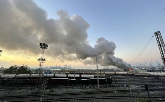 Пожар в Бургас