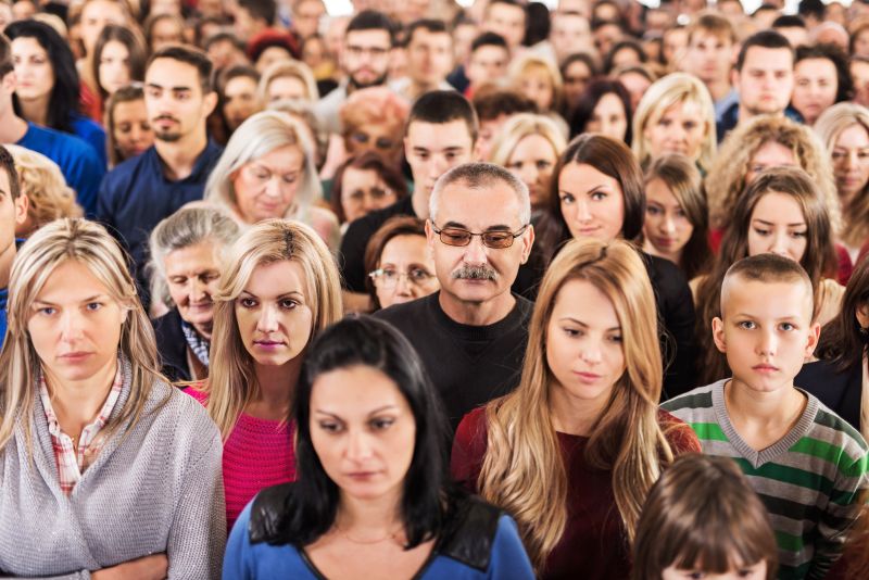 People standing together