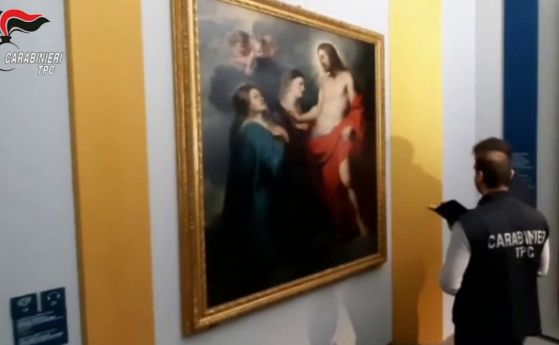 Полицията в Италия разкри измама с картина на Рубенс по време на изложба в Генуа