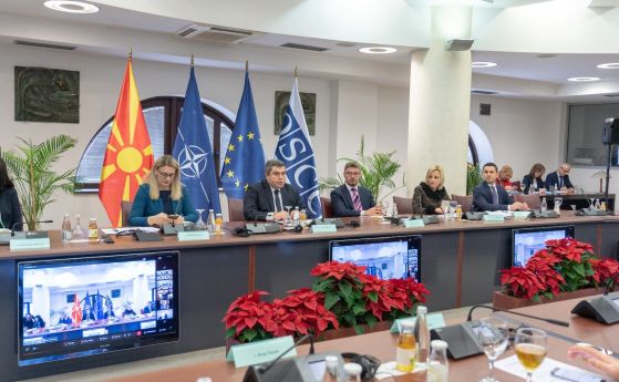Северна Македония пое председателството на ОССЕ, основен приоритет ще е руската инвазия в Украйна