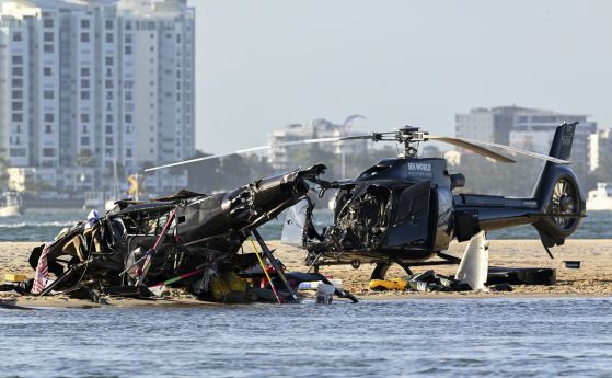 Четирима загинаха при сблъсък на хеликоптери в Австралия