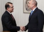 Министърът на енергетиката и природните ресурси на Турция Фатих Дьонмез и президентът Румен Радев