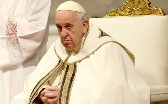 Папата за войната в Украйна: Престъпление срещу Бог и човечеството