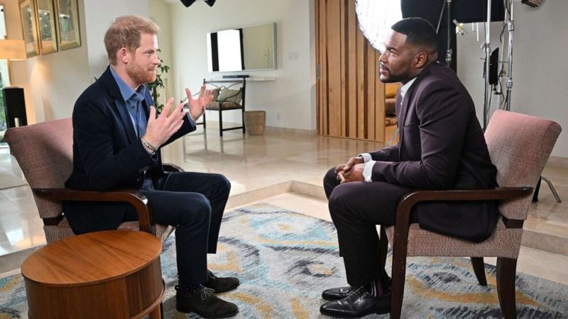 Prince Harry in Good morning, America