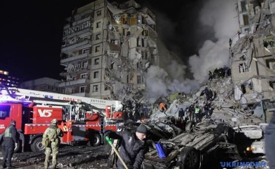 Русия е стреляла по жилищния блок в Днипро с ‘’убиеца на самолетоносачи’’ ракетата Х-22