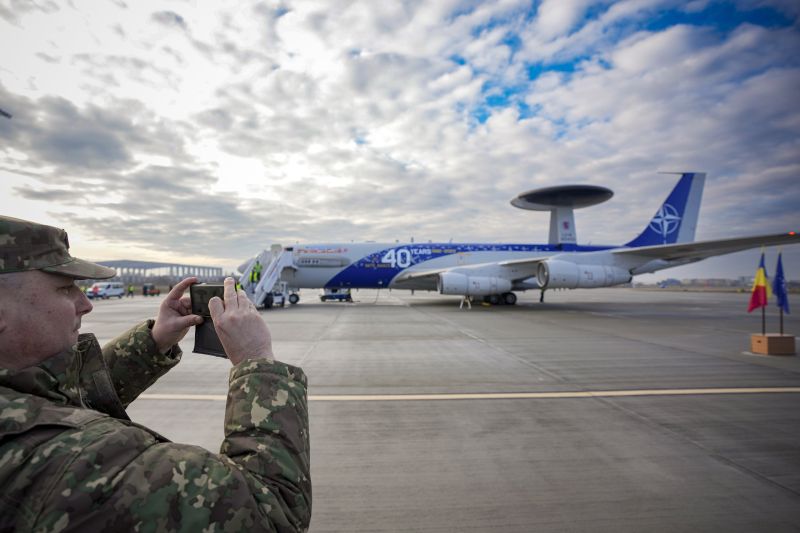 Самолети на НАТО със система за ранно предупреждение и контрол