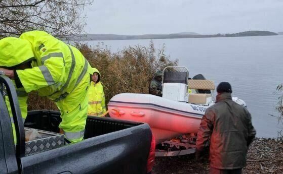 Изплува още едно тяло в Мандренското езеро, където изчезнаха двама рибари