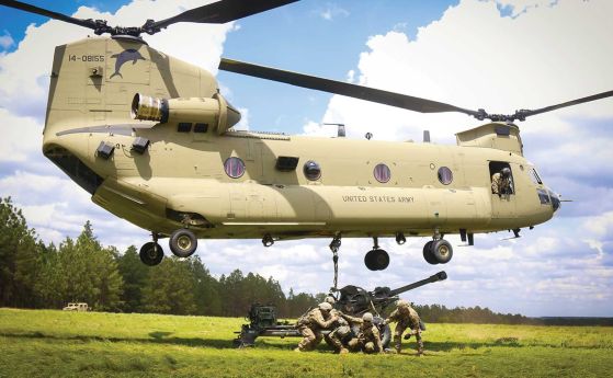 Съединените щати удвоиха цената на хеликоптерите CH 47F Chinook Block 2