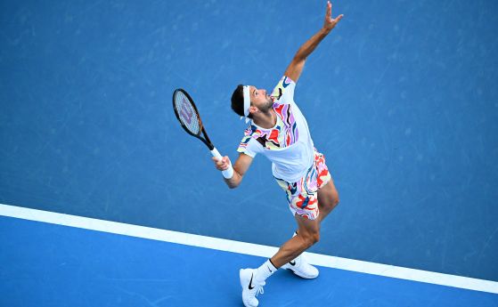 Джокович отстрани Григор Димитров от Australian Open (снимки и видео)