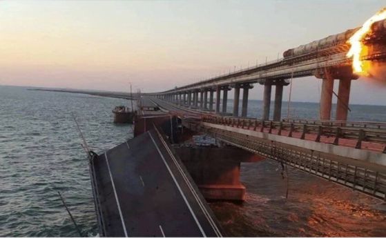 Гешев срещу Путин: Нямаме общо с взрива на Кримския мост, руска хибридка
