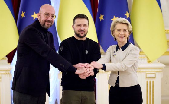 Европейският съюз засвидетелства силна подкрепа на Украйна на срещата на