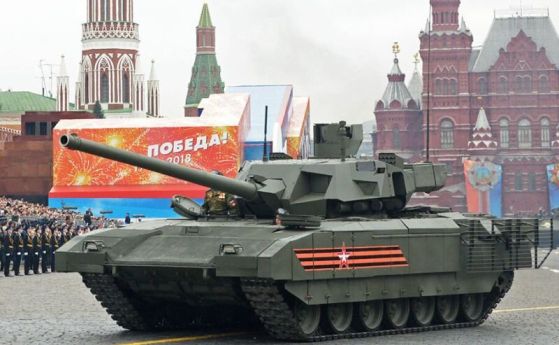 Русия плаши света с танковете Т 14 Армата но не ги