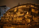 Една от разрушените сгради в Малатия.