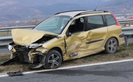 Катастрофа край Благоевград, виновният шофьор избягал