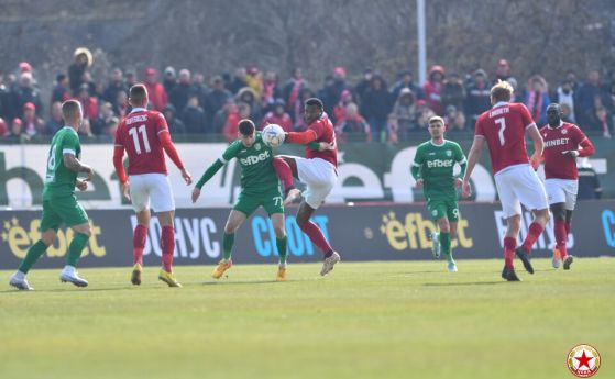 ЦСКА се върна на върха в Първа лига след голово шоу в Стара Загора