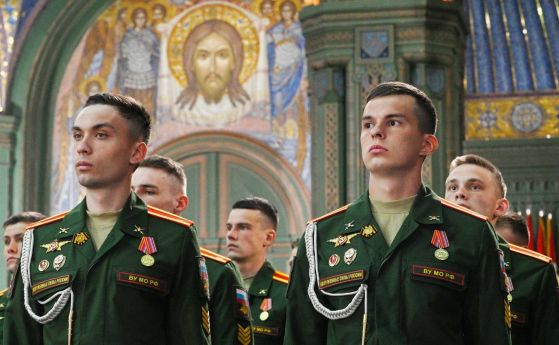Православните военни в зоната на т н Специална военна операция