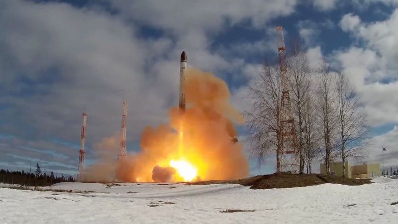 Русия е извършила неуспешен опит с междуконтинентална балистична ракета по
