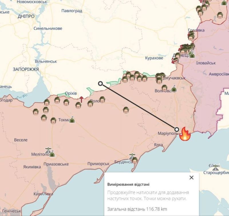 Украинските въоръжени сили ВСУ вече имат огневи контрол над окупирания