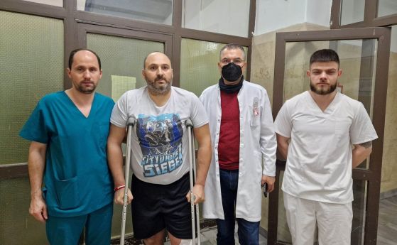 В ИСУЛ спасиха крака на моторист с трансплантация на кост