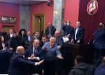 Бой в грузинския парламент заради проект за регистрация на чуждестранните агенти
