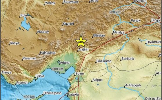 Земетресение със сила 4.6 в Турция. Още 7 труса в последните няколко часа