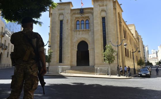 Ливанският парламент.