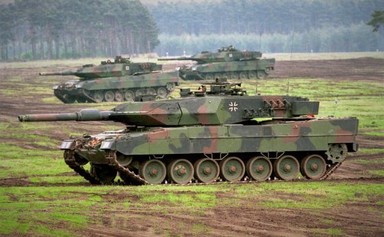 Германските танкове Leopard 2 пристигнаха в Украйна
