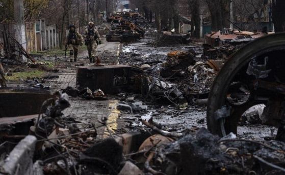 Зеленски: 33 дни руска окупация, над 1400 убити украинци в Буча
