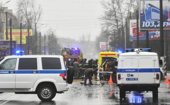 Взрив на автомобил в Мелитопол. Вдигнаха във въздуха колаборанта Максим Зубарев