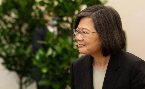 Президентката на Тайван: Войната с Китай не е опция