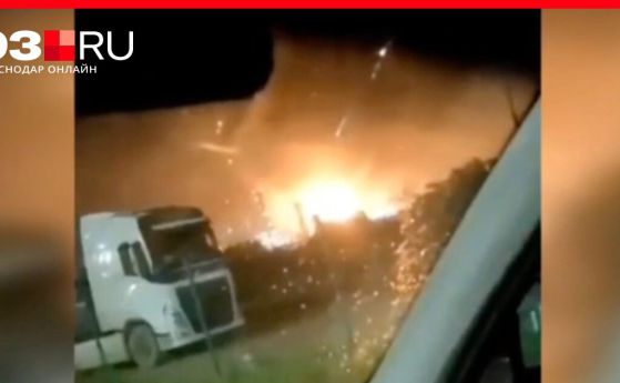 Дрон удари стратегическа рафинерия на руснаците край Краснодар