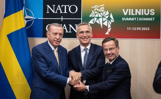 Историческа стъпка: Ердоган пуска Швеция в НАТО, внася ратификацията в парламента