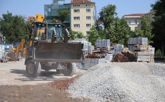 Започва пренареждане на пренаредените жълти павета в центъра на София