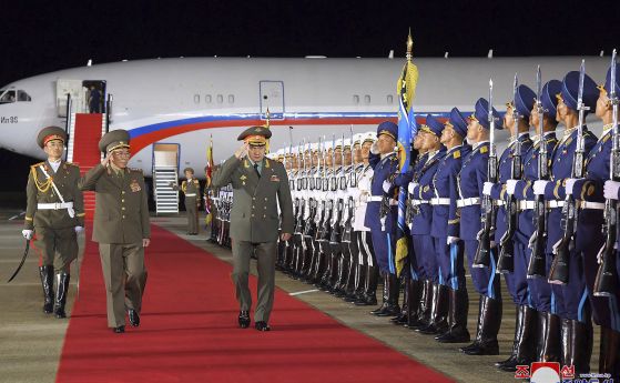 Първа визита след пандемията: Руска делегация, начело с Шойгу, пристигна в Северна Корея