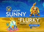 Дарилите за Украйна ще получат двамата симпатични домашни любимци - Sunny&Flurky