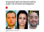 Трима българи са арестувани във Великобритания по подозрения в шпионаж в полза на Русия