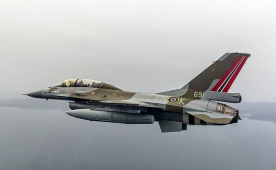 И Норвегия дава изтребители F-16 на Украйна