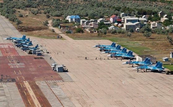 Киев удари летище Саки в Крим с дронове и Нептуни, руските загуби впечатляват