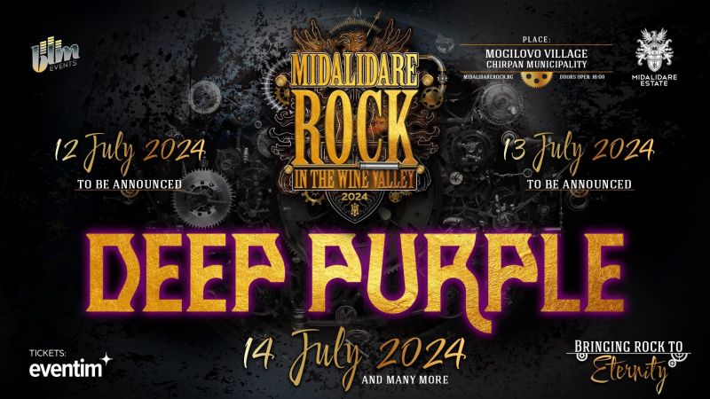 Midalidare rock in the wine valley, Deep Purple