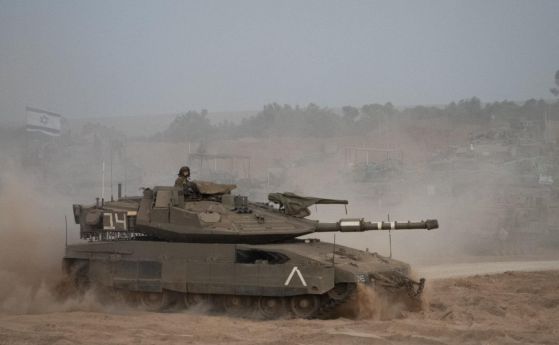Израелски танкове в Ивицата Газа