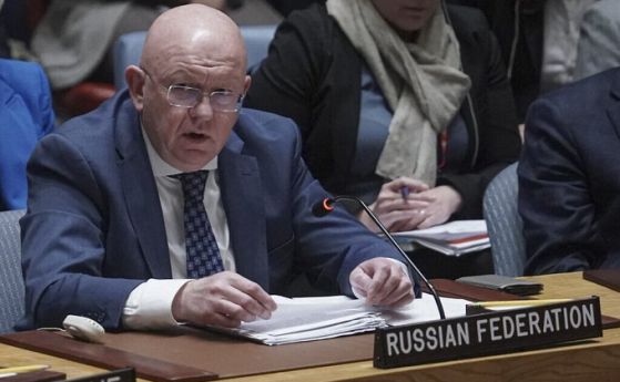 Руският посланик в ООН Василий Небензя