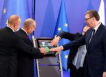 Трима президенти дадоха старт на газовата връзка между България и Сърбия