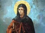 Св. Евгения била игумен на мъжки манастир