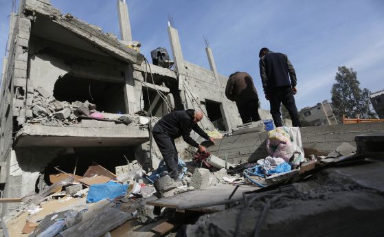 Разрушения в Газа 